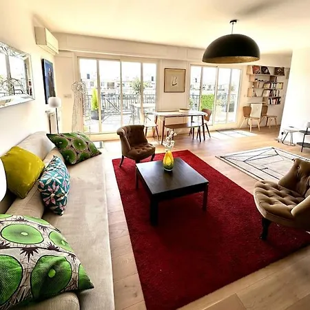 Mirabeau - De Luxe De 100m2 Avec Terrasse Lägenhet Nice